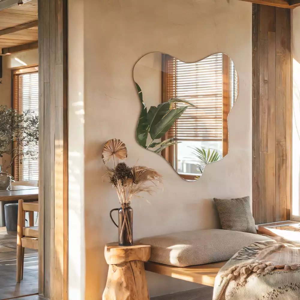 Klecksform Spiegel fleck