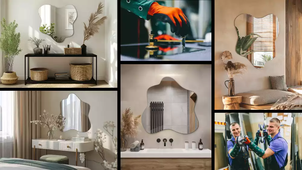 Klecksform Spiegel fleck