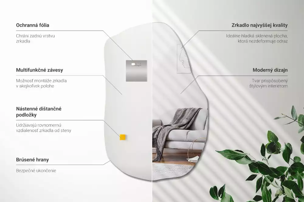 Ausgefallene Spiegel einzigartig