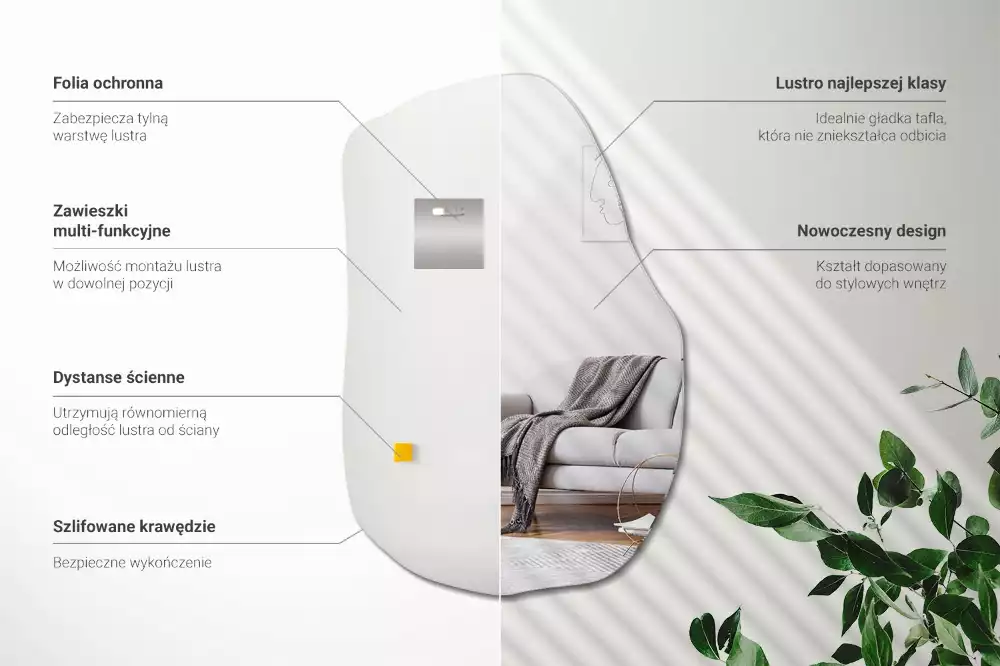 Ausgefallene Spiegel einzigartig