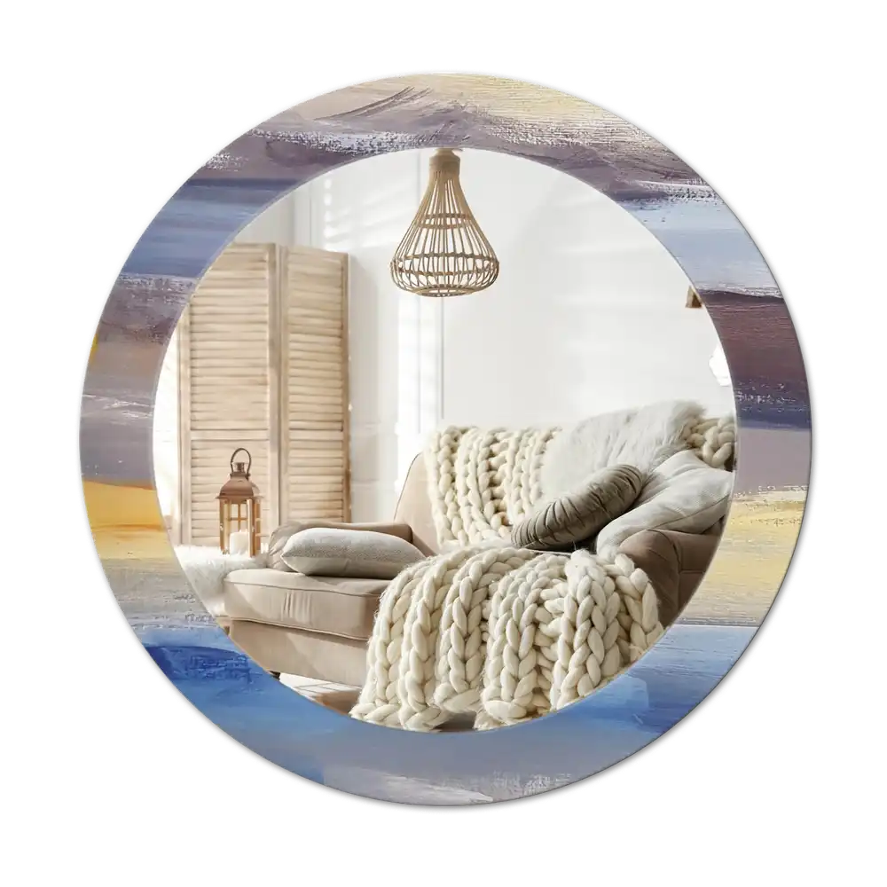 Runden spiegel Abstraktes Bild