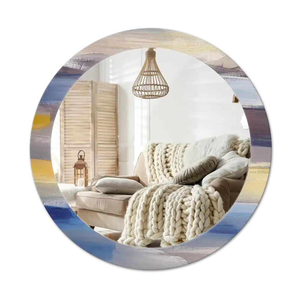 Runden spiegel Abstraktes Bild