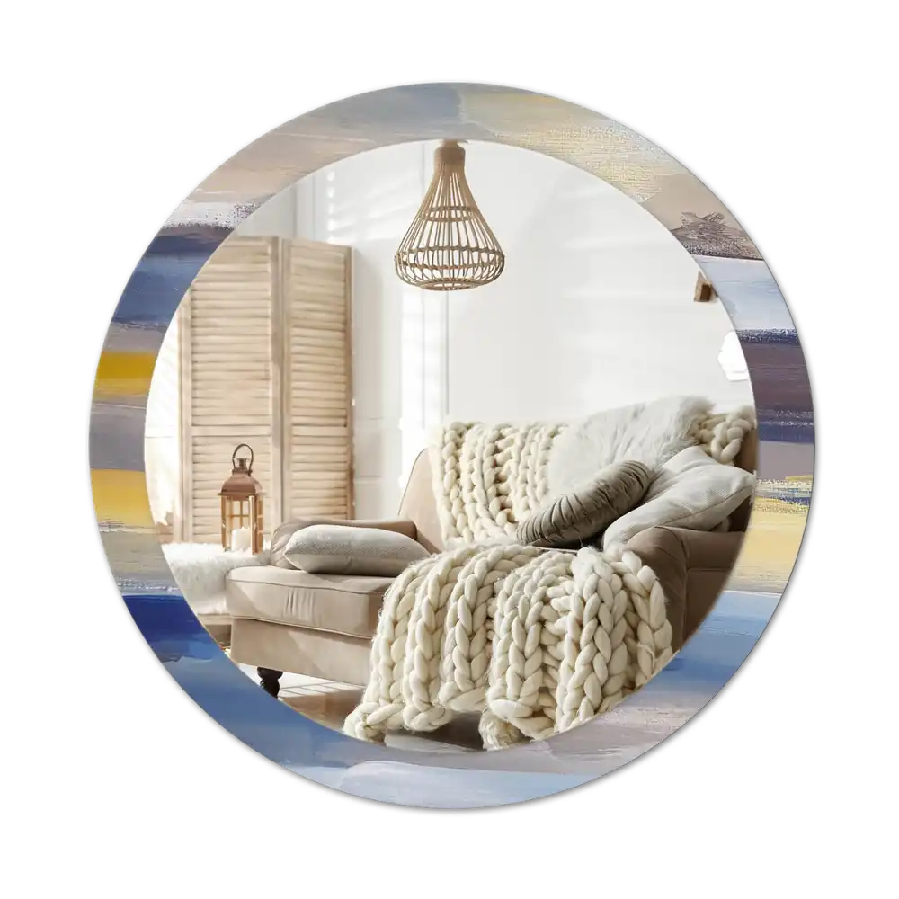 Runden spiegel Abstraktes Bild