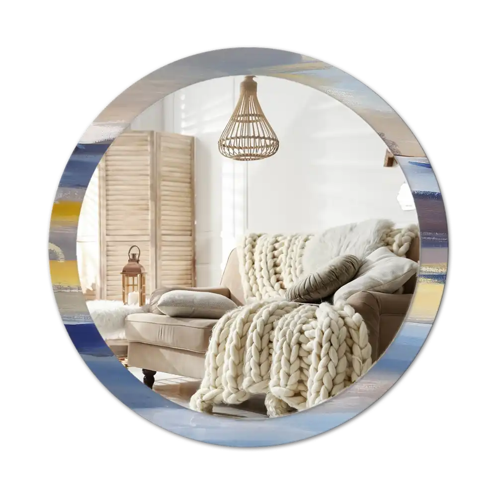 Runden spiegel Abstraktes Bild