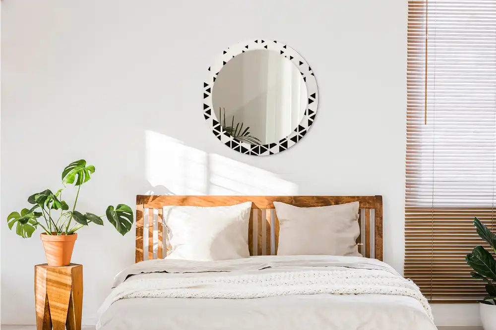 Spiegel rund Geometrische Abstraktion