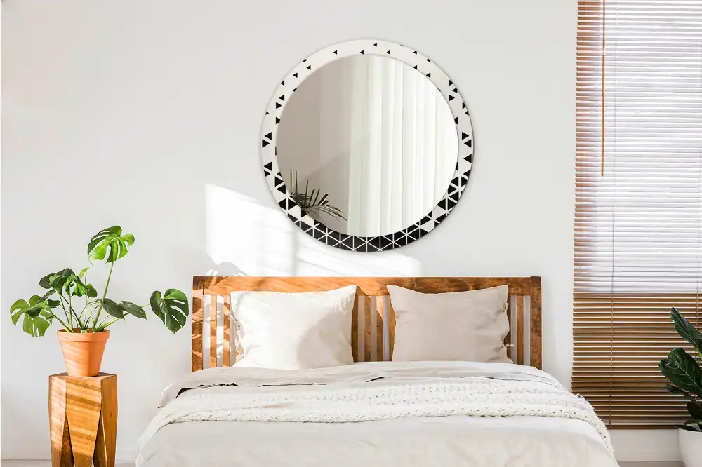 Spiegel rund Geometrische Abstraktion