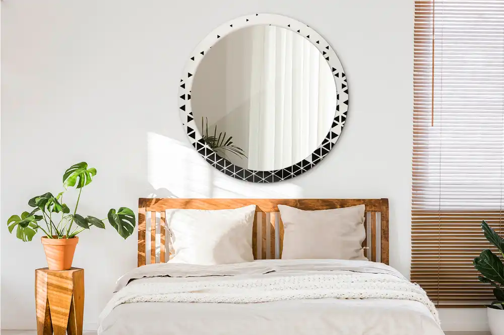 Spiegel rund Geometrische Abstraktion