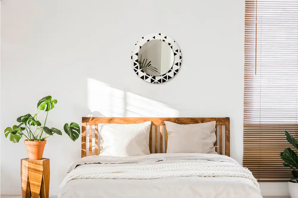 Spiegel rund Geometrische Abstraktion