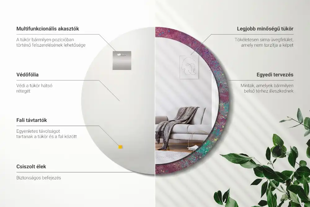 Spiegel rund Farbenfestival