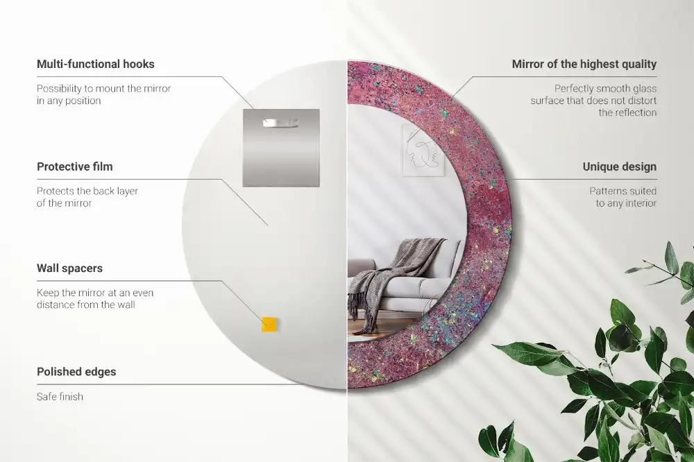 Spiegel rund Farbenfestival