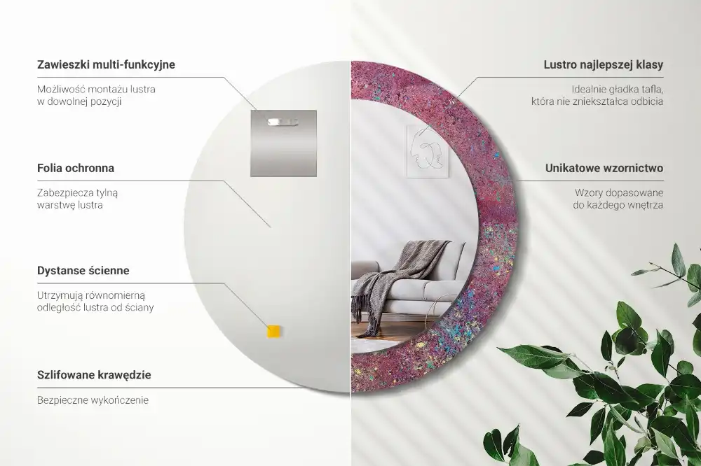 Spiegel rund Farbenfestival