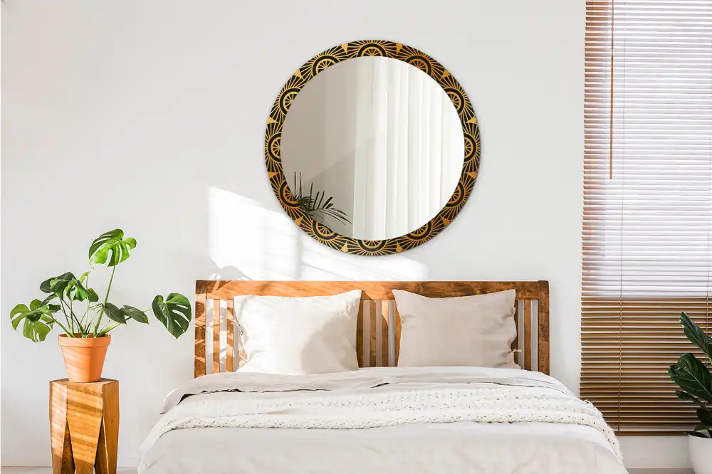 Runden spiegel Mandala