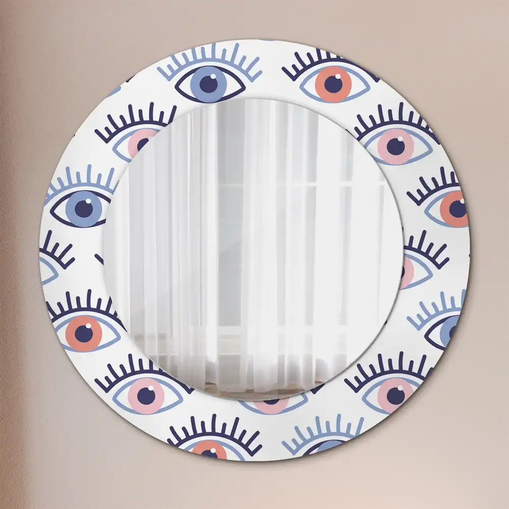 Spiegel rund Augen