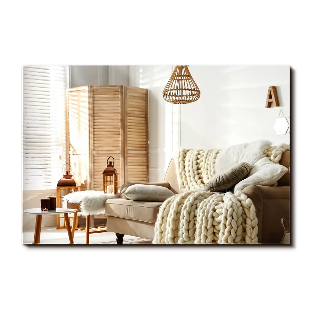 Spiegel rechteckig rahmenlos modern