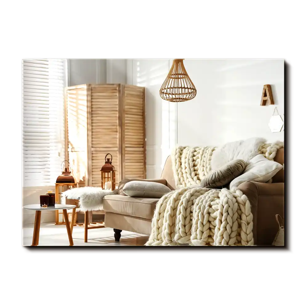 Spiegel rechteckig rahmenlos modern