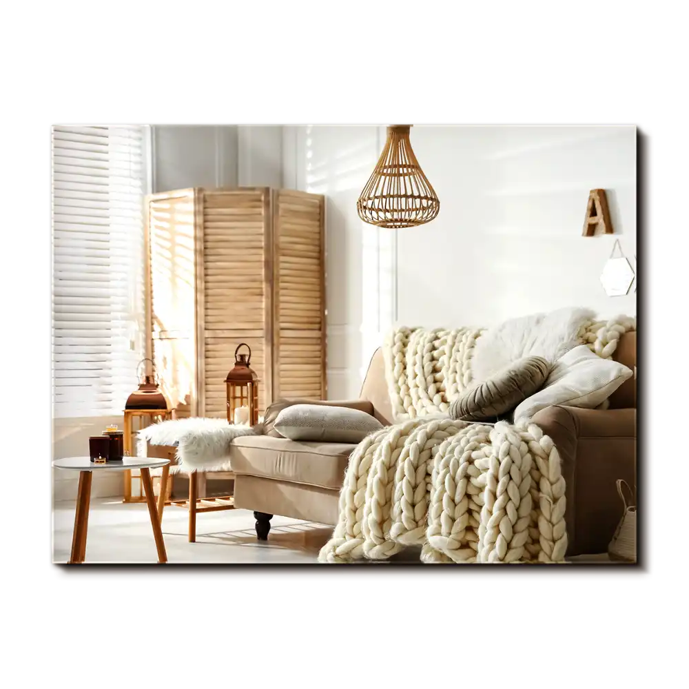 Spiegel rechteckig rahmenlos modern