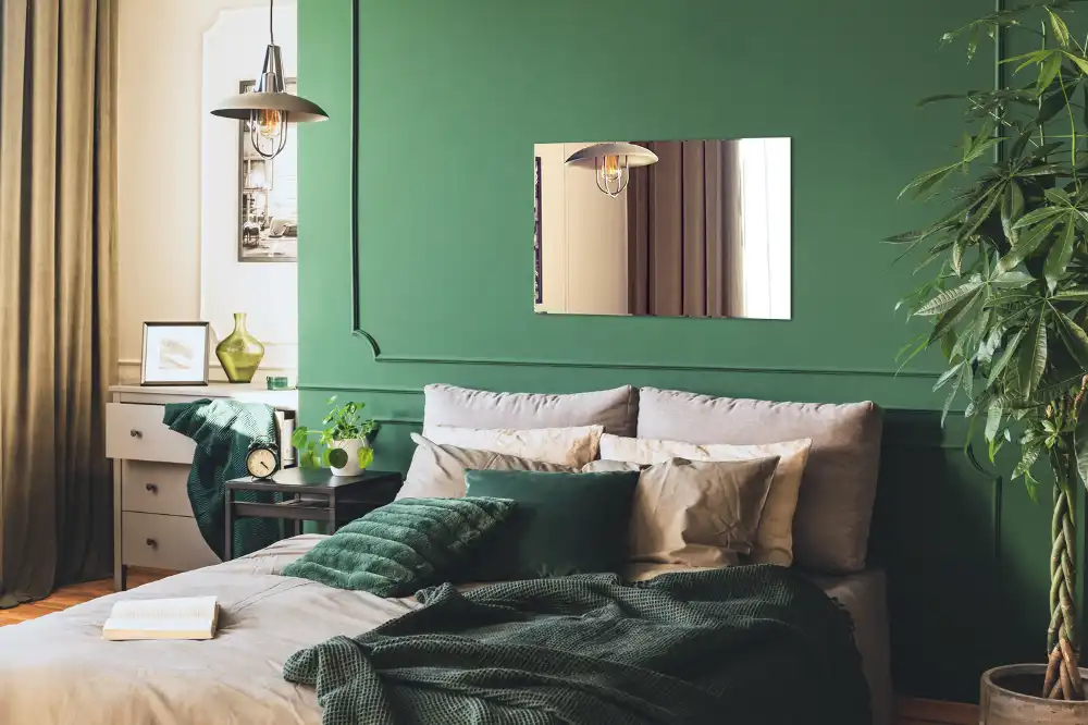 Spiegel rechteckig rahmenlos modern