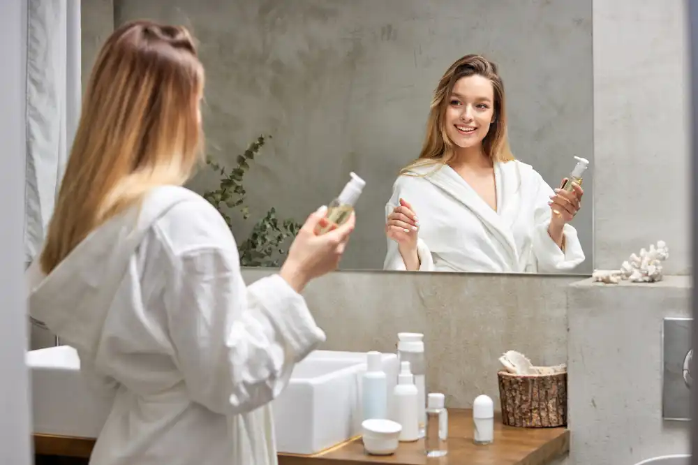 Spiegel rechteckig rahmenlos modern