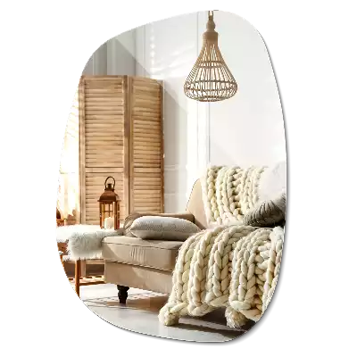 Organischer Spiegel mit raffinierter Form