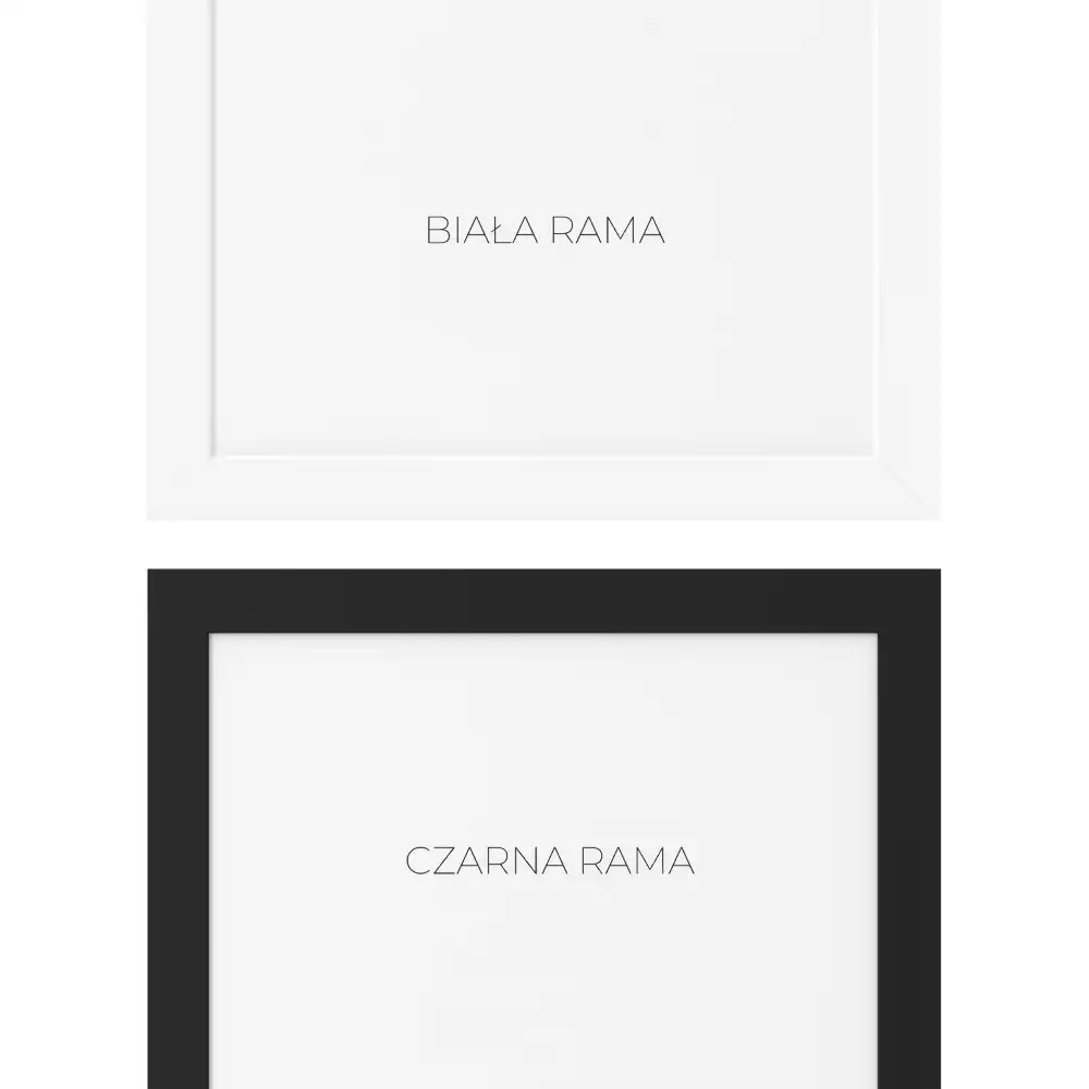 Rechteckiger spiegel wand mit schwarzem rahmen