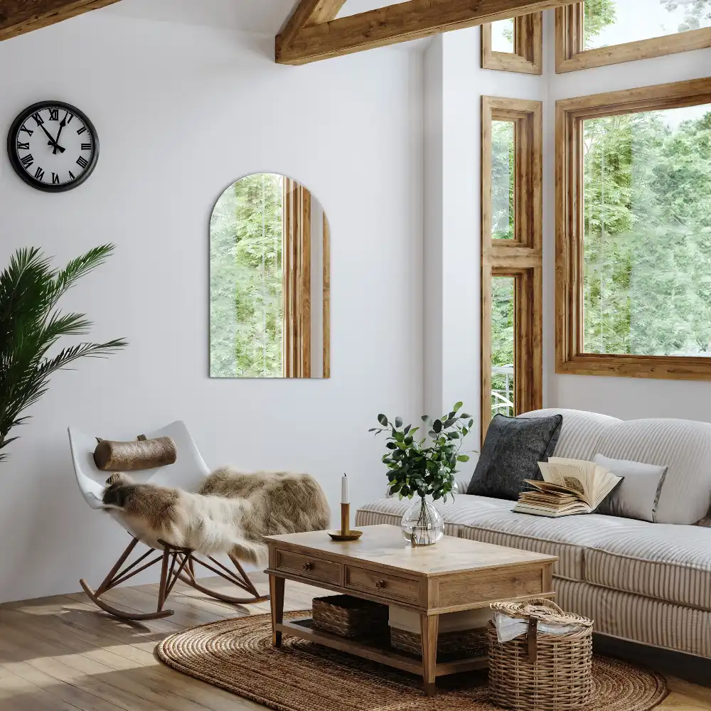 Bogen spiegel hängend dekorativ