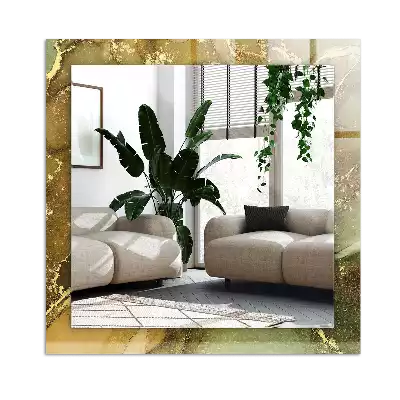 Rechteckiger dekorativer spiegel Abstrakte Kunst