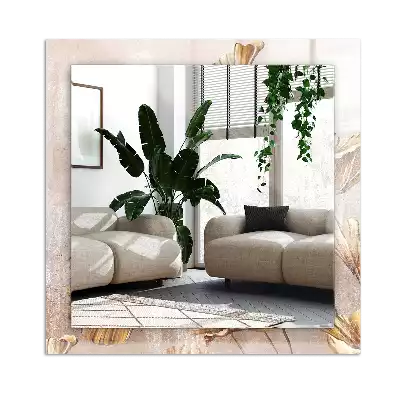 Spiegel mit rechteckigem aufdruck Vintage Blumen