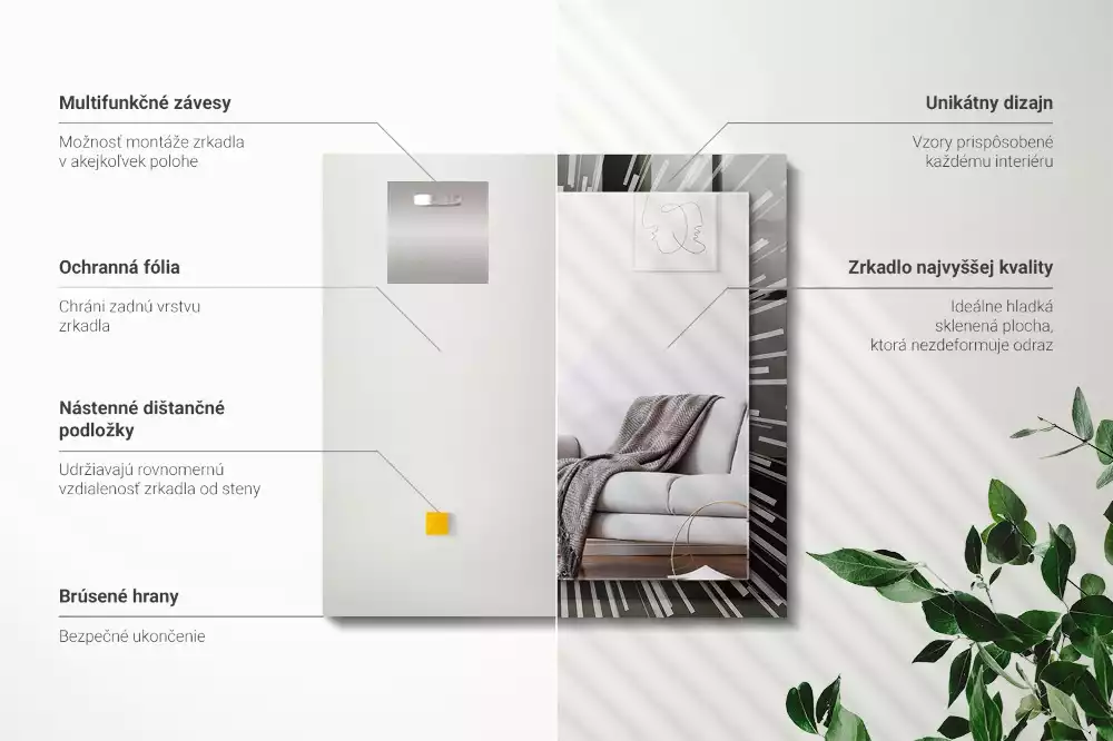 Rechteckiger spiegel Lichteffekt Bewegungsunschärfe