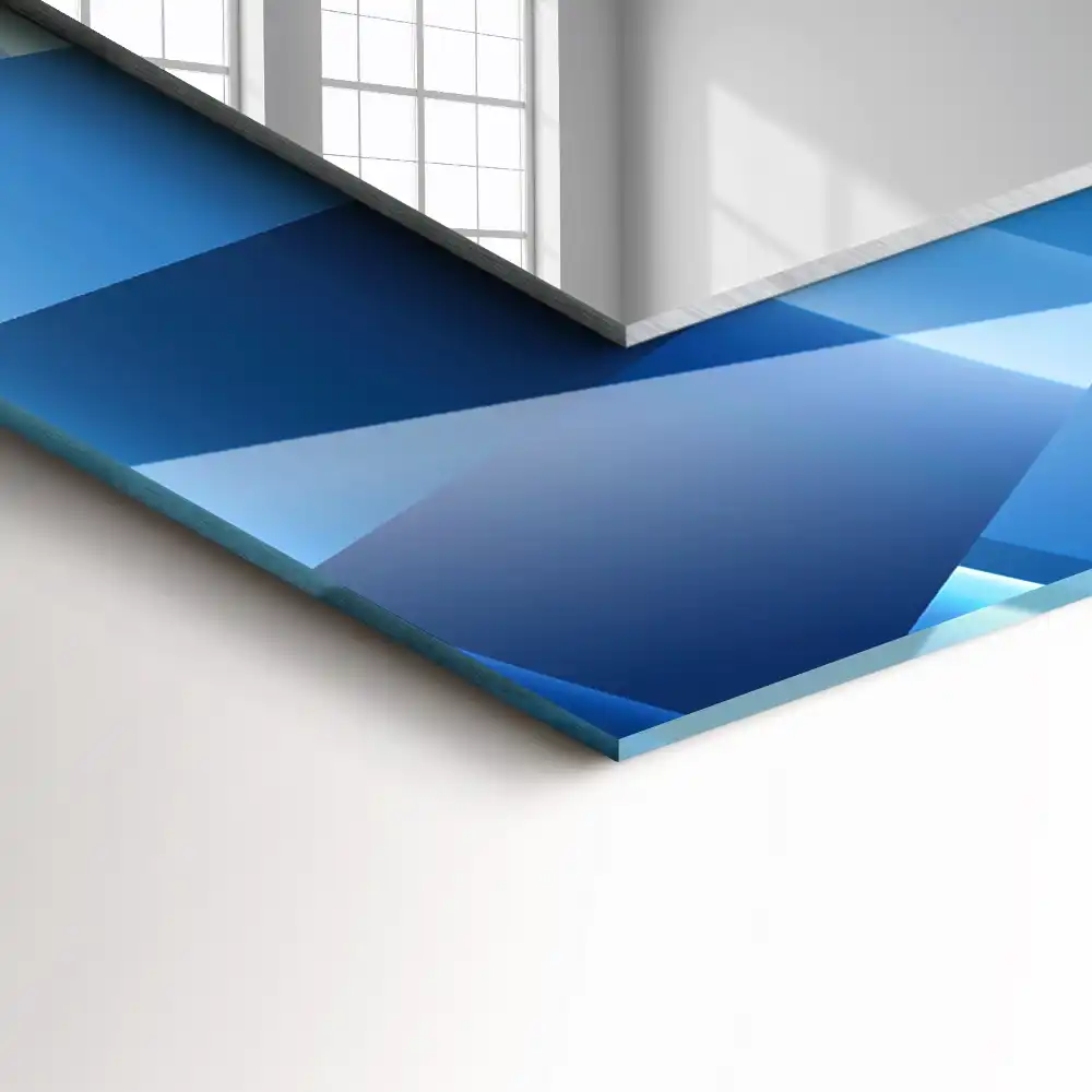 Rechteckiger spiegel Abstrakter Tunnel