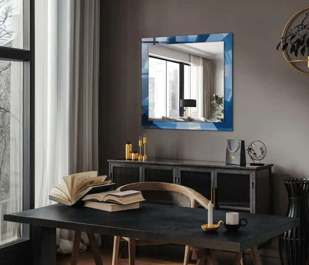 Rechteckiger spiegel Abstrakter Tunnel