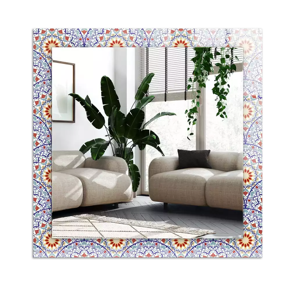 Rechteckiger spiegel Mandalas