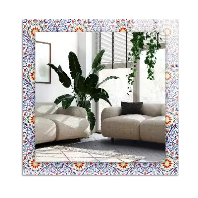 Rechteckiger spiegel Mandalas