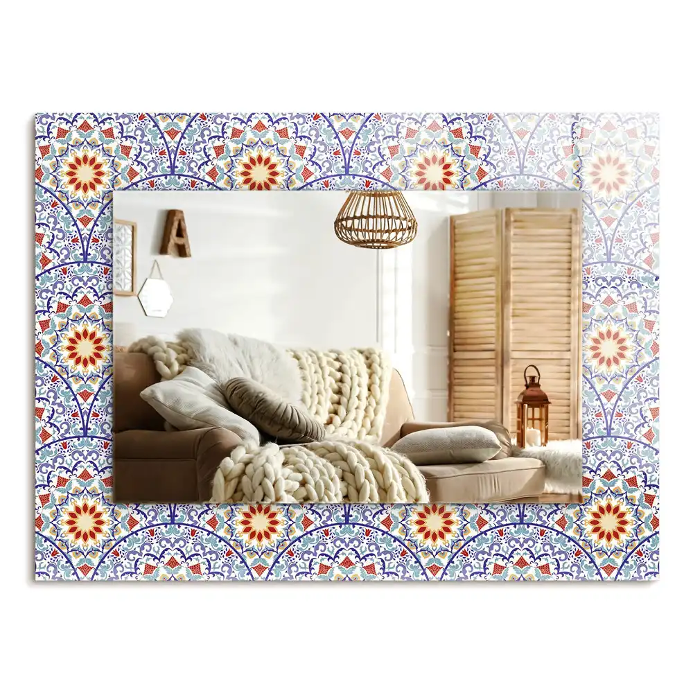 Rechteckiger spiegel Mandalas