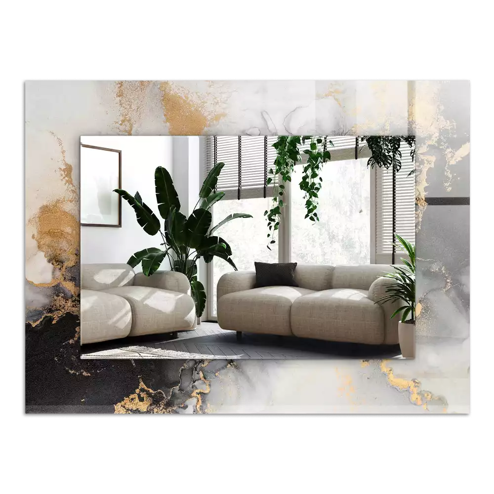 Rechteckiger dekorativer spiegel Moderne abstrakte Kunst