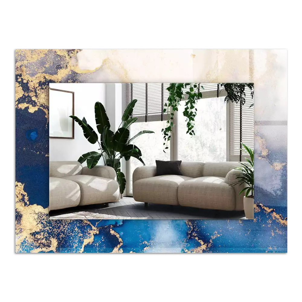 Rechteckiger spiegel Abstrakte plastische Kunst