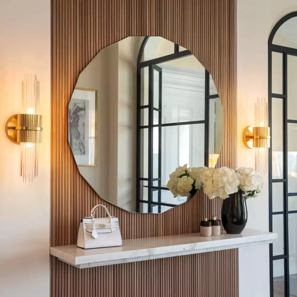 Geometrische Spiegel originelles design