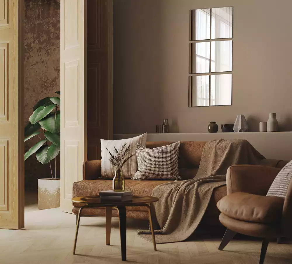 Selbstklebende spiegelfliesen