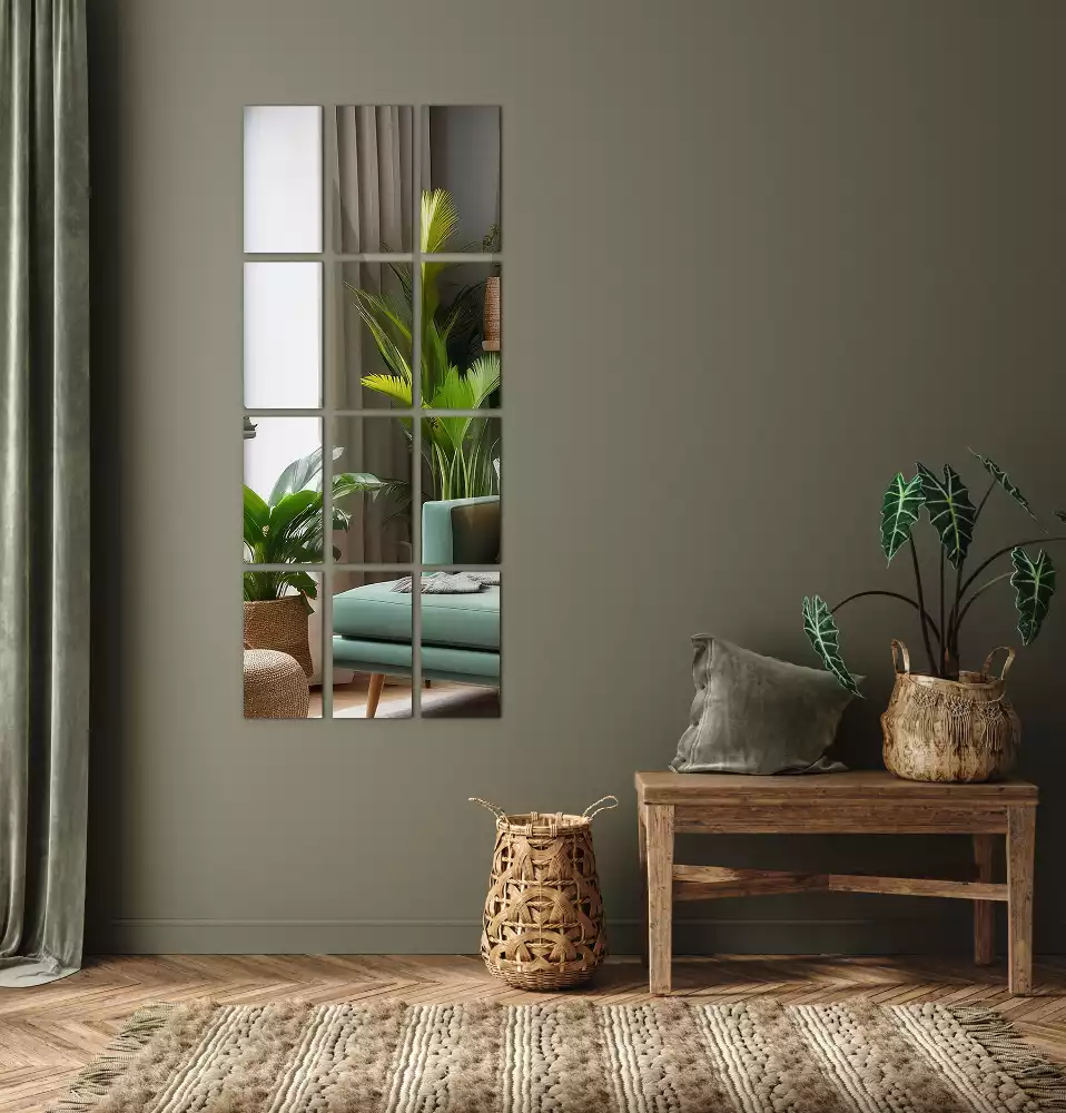 Selbstklebende spiegelfliesen